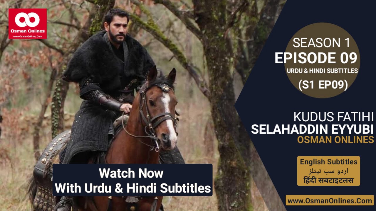 Selahaddin Eyyubi Season 1 Episode 9 With Urdu Hindi Subtitles